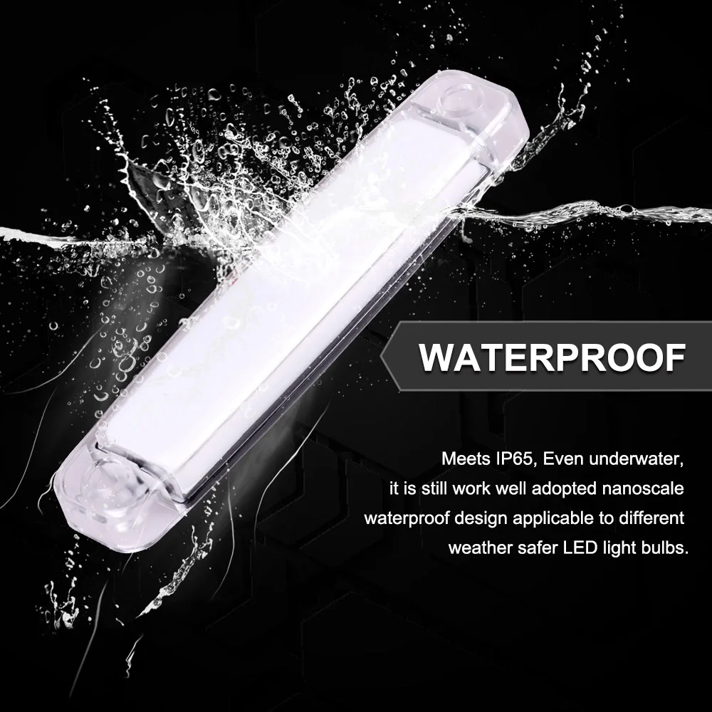 صغيرة الخلفية الذيل إشارة الإضاءة IP65 10 قطعة 12 فولت LED شاحنة الجانب ماركر تحديد ضوء مقطورة مؤشر ضوء الجانب مصباح