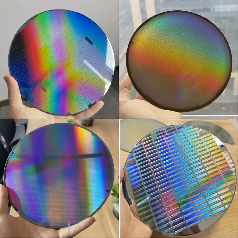 Science Education SMIC Wafer Silicon Integrated Circuit CPU Chip IC Semiconductor CMOS for Learning Kit STEM Teaching