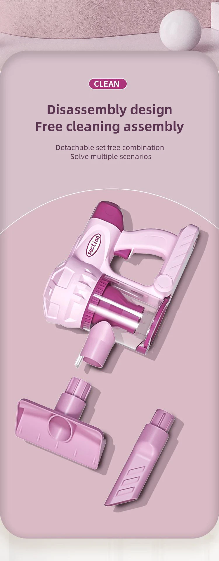 8PCS Cleaning Set Toys Role-Playing Toys Parents-Child Interaction Simulation Tools House Play Toys Housekeeping Toys Kids Gifts