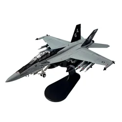 1/72 armii amerykańskiej F/A-18F F-18 Super Hornet F18 myśliwiec okrętowy gotowy odlewany Metal wojskowe kolekcja zabawek Model samolotu lub prezenty