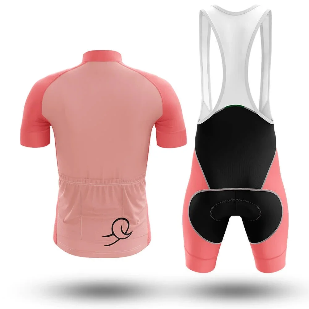 Cartoon Pink Pig Cycling Jersey Set for Men, Outdoor Sports Clothing, Bike Clothes, Breathable MTB Bicycle Cycling Suit, Summer