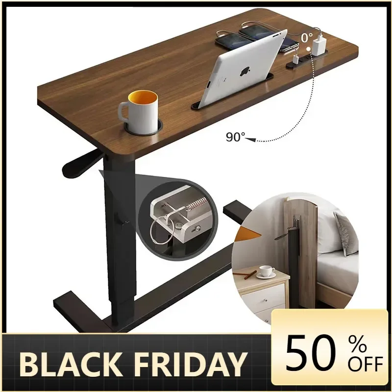 

Bedside Movable Lifting Desktop Office Desks Computer Table Folding Bed Learning Desk Organizer Bureau 컴퓨터책상 Office Furniture AA