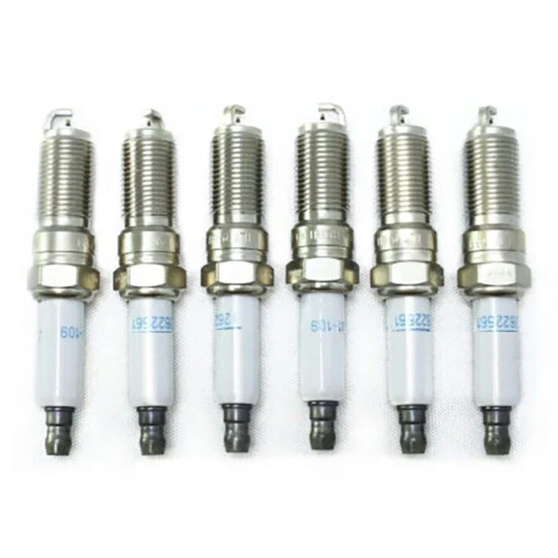 4/6PCS 41-109 12622561 High Quality Spark Plugs For Buick Chevrolet Camaro Cadillac CTS ATS SRX GMC Saturn Opel Vauxhall