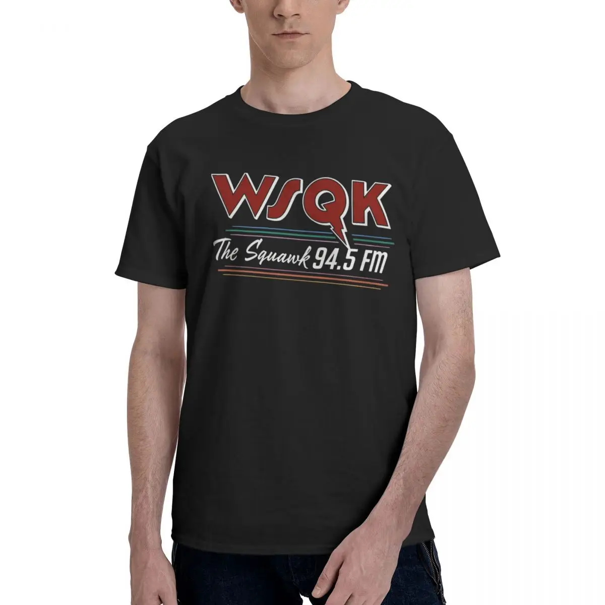 WSQK The Squawk Trendy T Shirts Graphic Y2K Idea Tees Men Women T Shirts Clothes