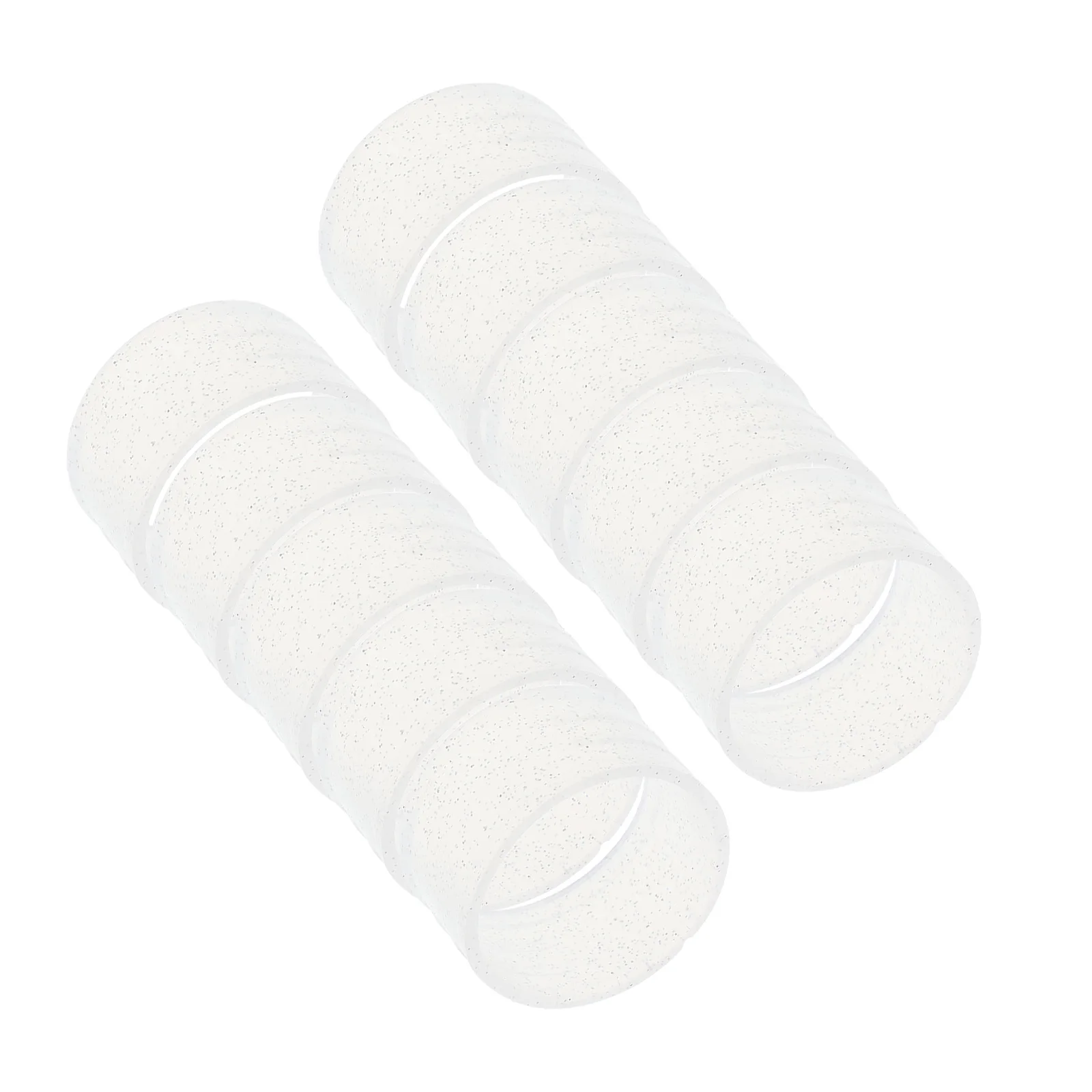 

10pcs Silicone Tennis Finishing Rings Secure Overgrip Fixation Anti-Slip Sweat Absorbing Racket Protector Band Reusable