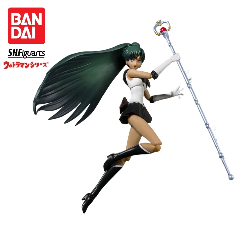 Disponibile Bandai SHF Saturn Moon Saturn Moon Pluto Yuena Plutone Figura Anime Periferiche Azione Collezione di bambole Regali