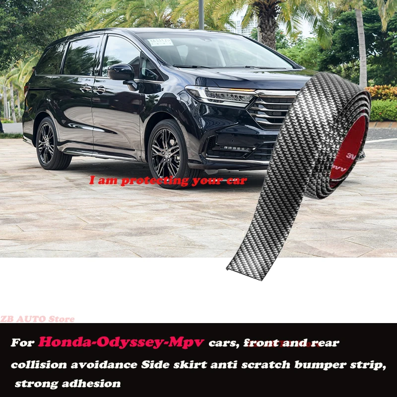 

Strong adhesive bumper strip, front and rear lip side skirts, collision and scratch resistant, suitable For Honda Odyssey Mpv