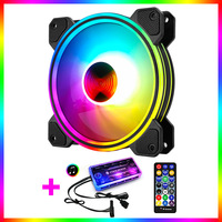 Coolmoon Cooler Fans Computer Fan Cooling 120mm Case Fan PC Case Cooler RGB Cooling Computer Fans For Computer PC