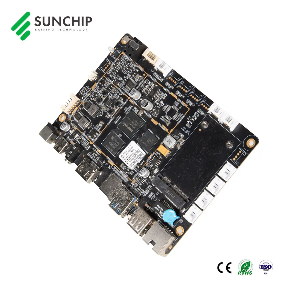 Kommerzielles RK3328 Motherboard Android Smart Media Player Box Board mit 4G OEM Industrial Products