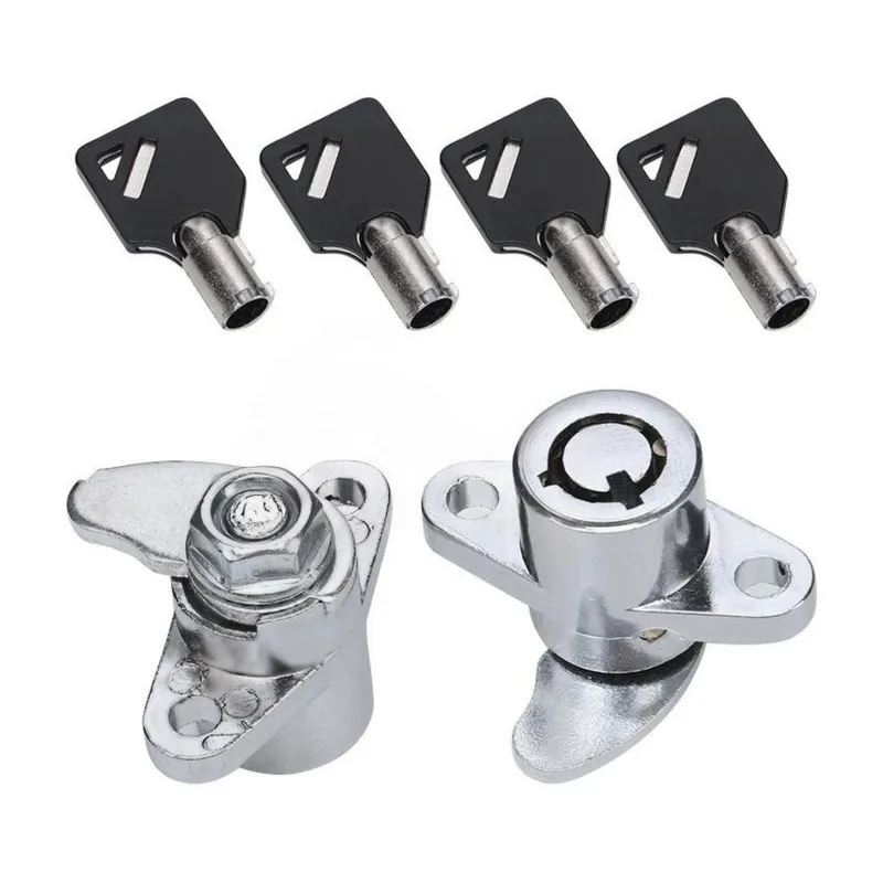 A64P-Motorcycle Parts Hard Saddlebag Locks Set For Touring Road Glide Road King Electra Glide FLHR FLHT 1993-2013