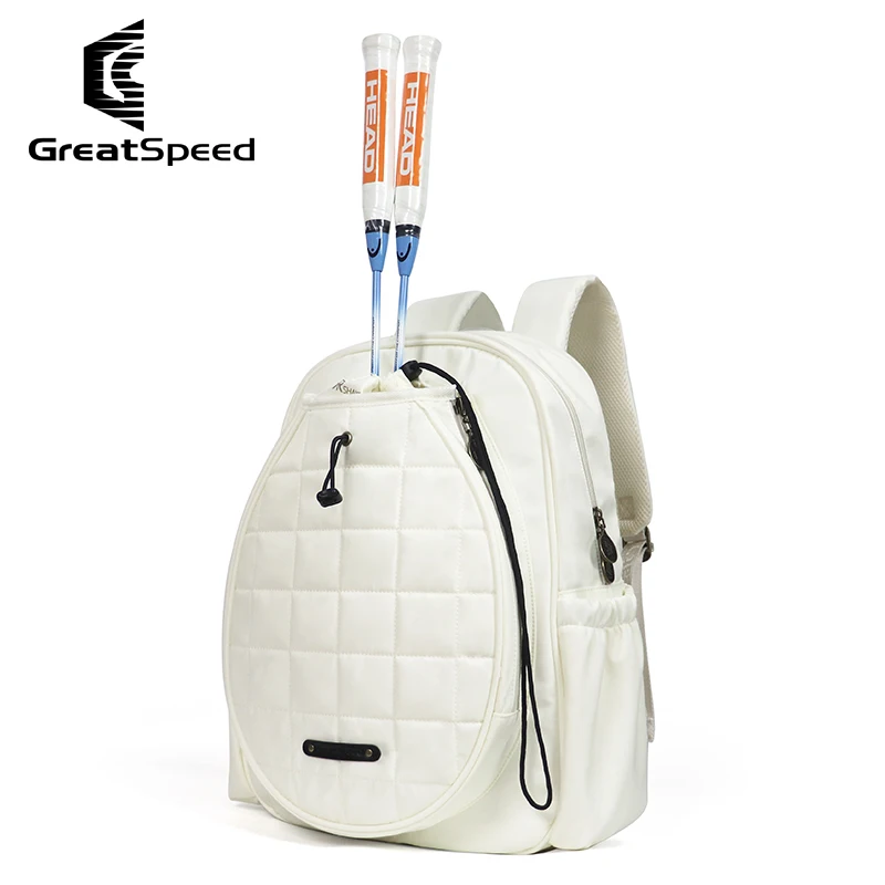 GreatSpeed Women's Shoulders Korean Version of The Tennis Bag Badminton Bag Couple Independent Shoe Warehouse