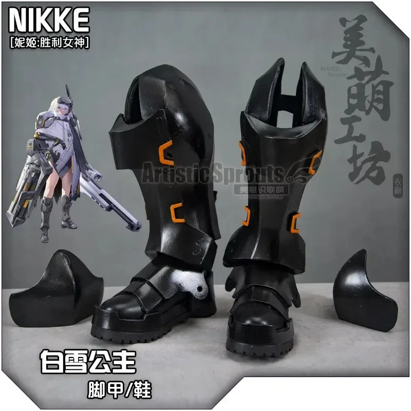 أزياء NIKKE Pioneer Snow Princess التأثيرية للهالوين زي الأميرة عباءة الثلج بدلة درع