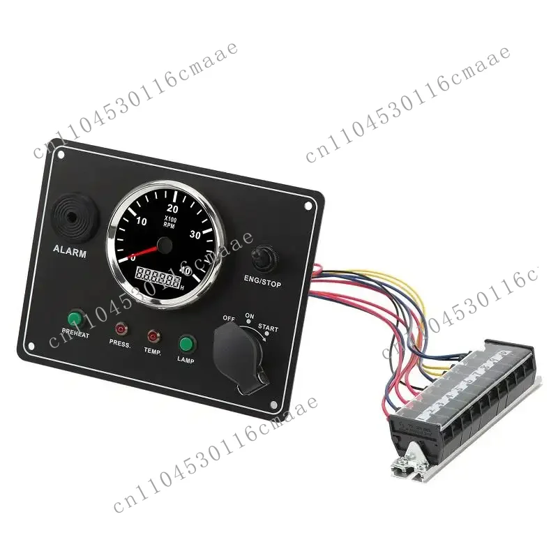 Marine Control Panel Cluster Marine RPM Meter