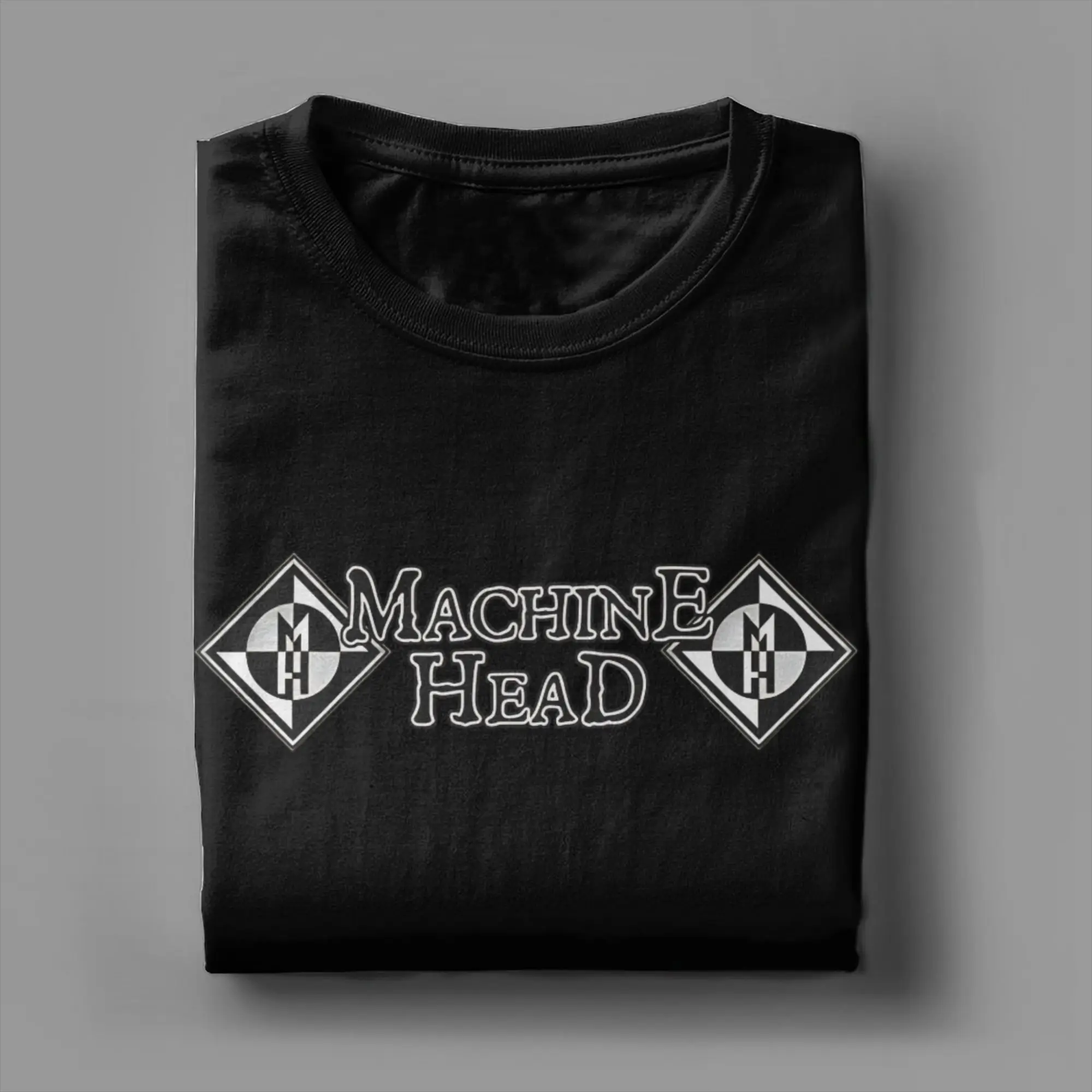 Streetwear T Shirt Machine Head heavy metal band American Cotton T-Shirts  Fashion Tee Shirt for Summer Y2K Short Sleeve Tops view 4