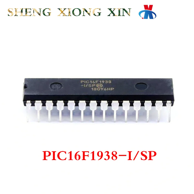 

5pcs/Lot 100% New PIC16F1938-I/SP DIP-28 8-bit Microcontroller -MCU PIC16F1938 Integrated Circuit