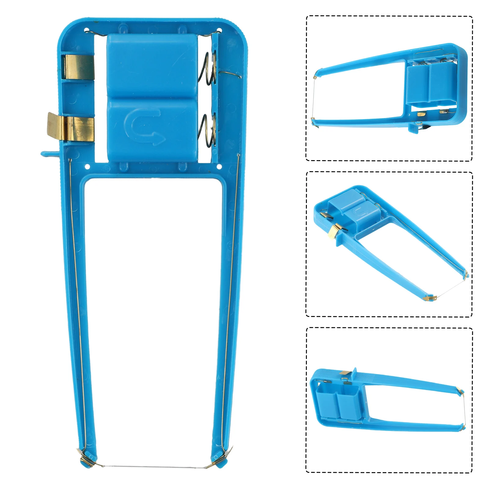 1pc Heating Wire Foam Cutter Hand Tool Plastic Polystyrene Foam Without Battery 190mmx90mm Accessories Cutting Machine Blue Tool