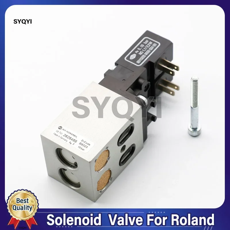 Best Quality 2625455 093K801640 Solenoid  Valve For Roland 700 900 Printing Machine Parts