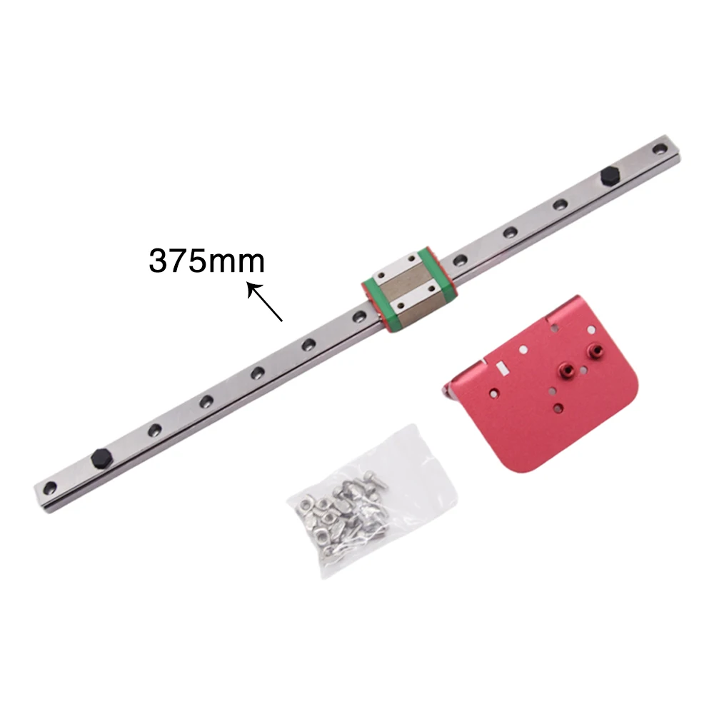 Creativity 3D Ender 3 X-axis MGN12C Linear Rail Guide Kit with Fix Plate Mount Bracket For  Ender3/Pro/CR10/10S