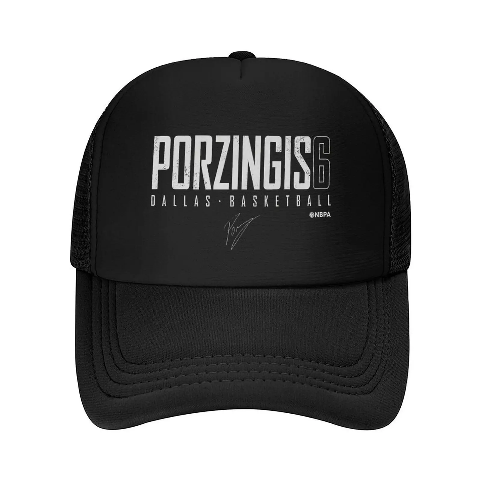 

Kristaps Porzingis Elite Signatures Baseball Cap Designer Hat Fashion Beach Luxury Man Hat Snapback Cap Men's Caps Women's