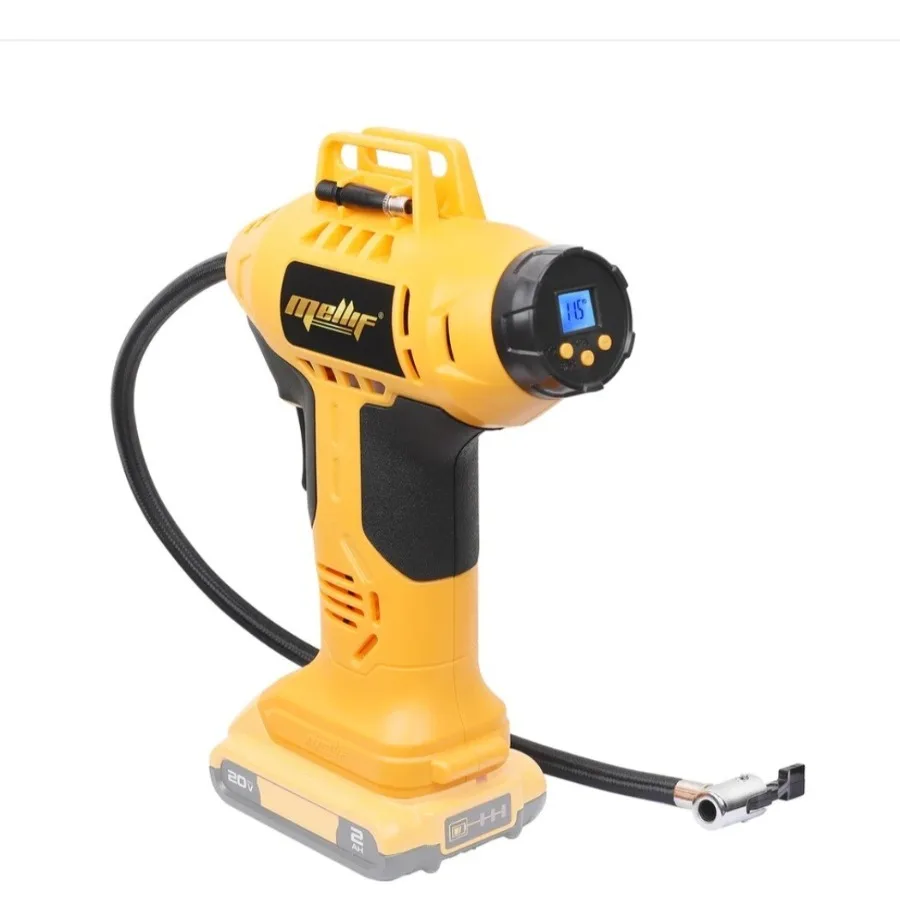 

Cordless Tire Inflator Compatible with 20V MAX Battery for Efficient and Portable Air Compressor Tool in Automotive Maintenanc