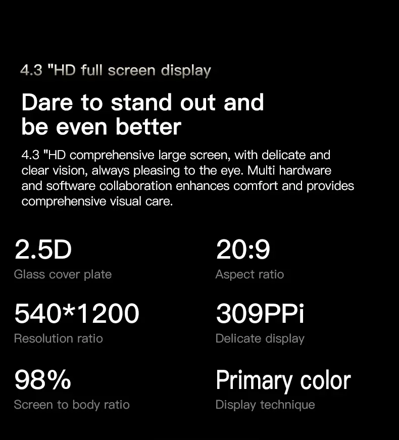 SOYES F9 Max 4G LTE Mini Smartphone Android 12 Octa-Core 4.3 Inch 6GB+128GB Mobile Phone 2750mAh Type-C OTG Small Phone Face ID