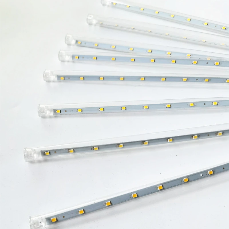 1/2/3/4Set 2024 Christmas Decorations for Home Meteor Shower Rain LED String Light Festoon Street Garland Wedding New Year Decor