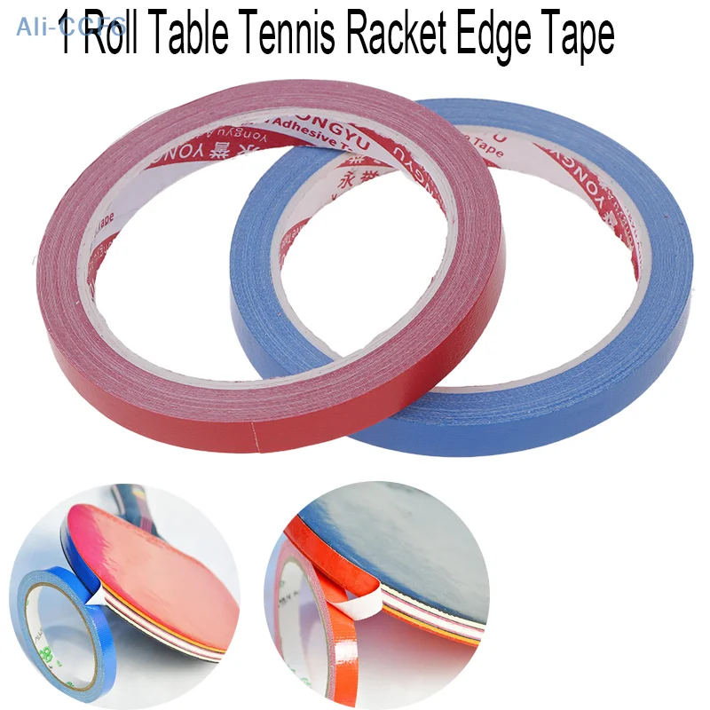 10M*10MM Table Tennis Racket Edge Tape, Ping Pong Bat Side Tape Protector Anti-Collision Table Tennis Racket Sports Accessories