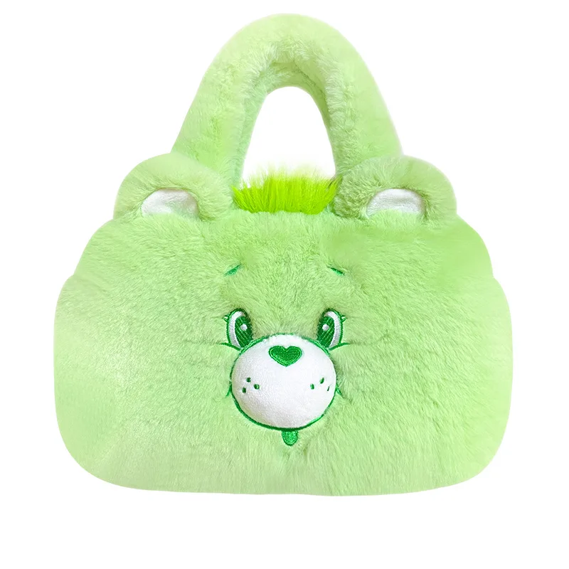 Miniso Genuino Carebears Care Bear Borsa Serie Arcobaleno Orso Borsa per bambole Regalo di compleanno per bambini Regalo di Natale