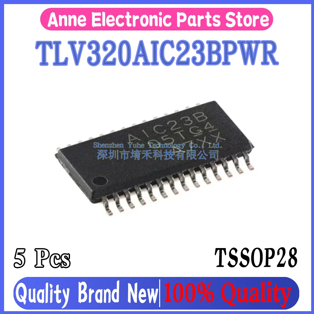 (5piece)100% New TLV320AIC23B TLV320AIC23BPWR AIC23B TSSOP28 Chipset