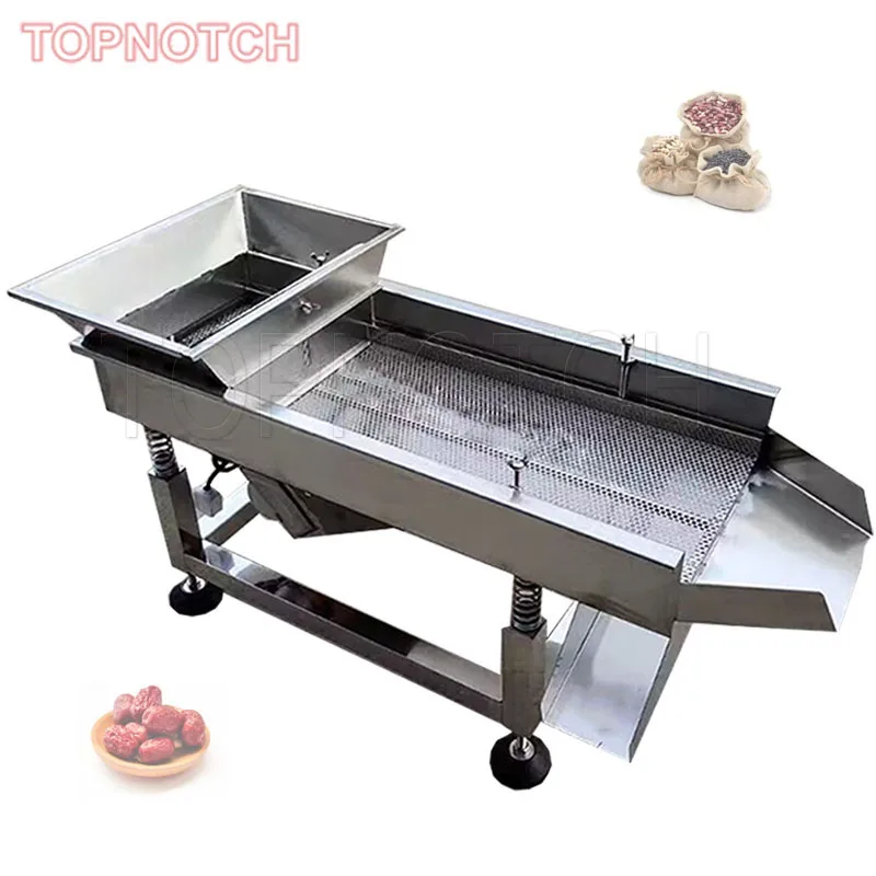 Automatic Linear Vibrating Screen Sand Vibrating Sieve Stone Sieve For Grain Nuts