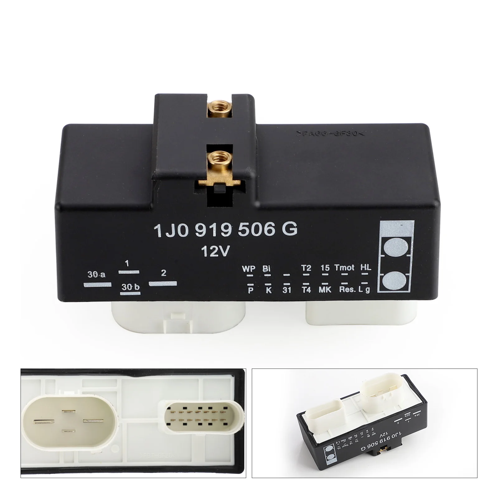 1J0919506G,1J0 919 506G Moduł silnika przekaźnika sterowania wentylatorem chłodnicy do Volkswagen VW Beetle Golf Jetta 1998 1999 1.9 2.0 L4 2.8 V6