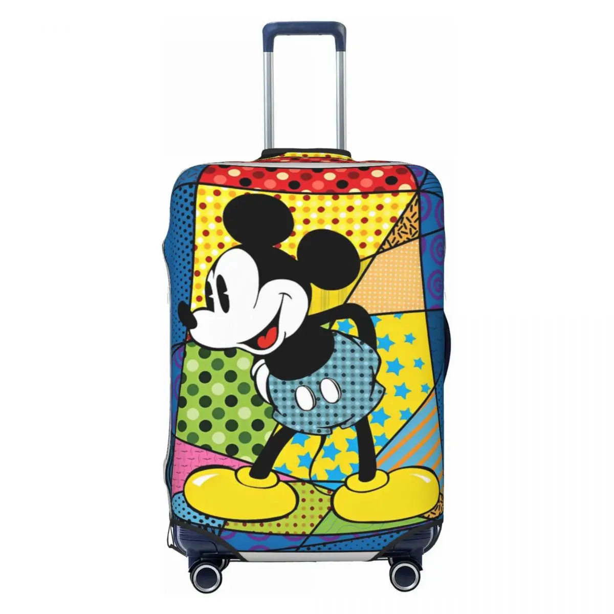 Mickey Mouse Funny Suitcase Cover Useful Business Protector Luggage Supplies Flight