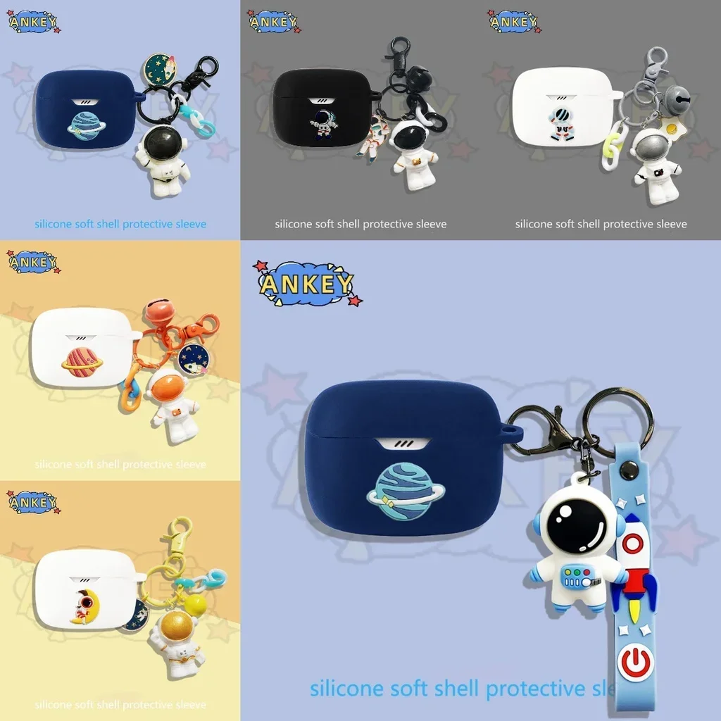 Чехол для наушников Edifier TWS1 Pro 2 W220T W240TN, силиконовый чехол для наушников космонавтов, мягкий защитный чехол для наушников, гарнитура