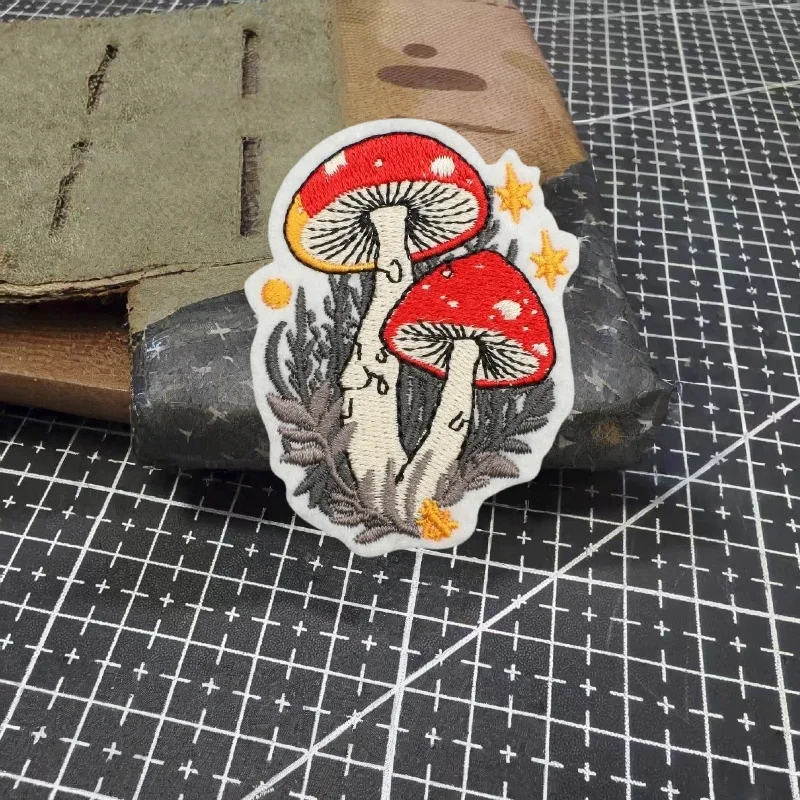 Magic Book Patch Magic Forest Embroidery Cloth Sticker Sticker Wizard Bag Decoration Embroidery Label Heat Transfer Seal Sticker