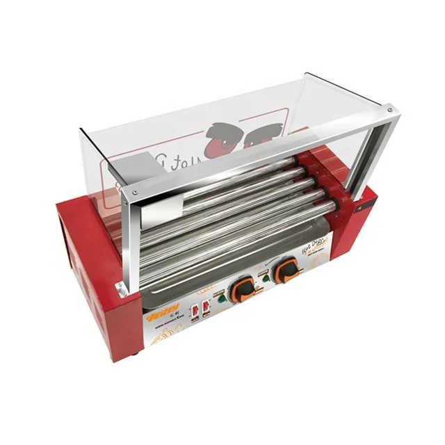 

WY-005 Roller Type Hot Dog Machine, Electric Sausage Cooker