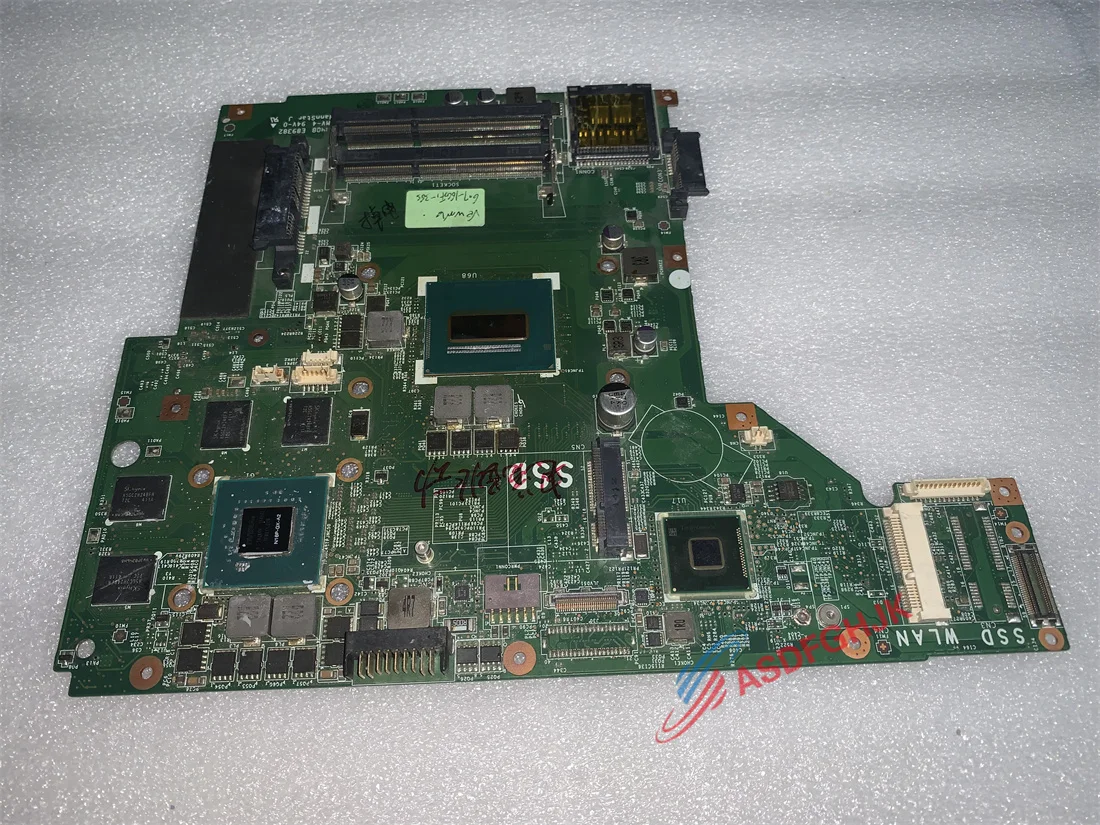 

Used Genuine for MSI GE60 MS-16GF 15.6 i7 CPU Motherboard MS-16GF1 with GTX960M Tesed Ok