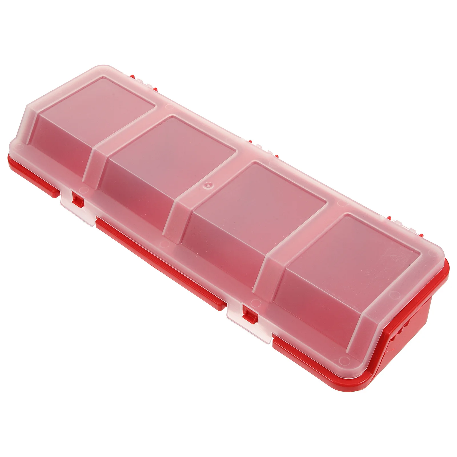 2Pcs Parts Storage Box Plastic Screw Organizer Portable Compartment Case Small Portable Screw Storage Box Parts Organizer