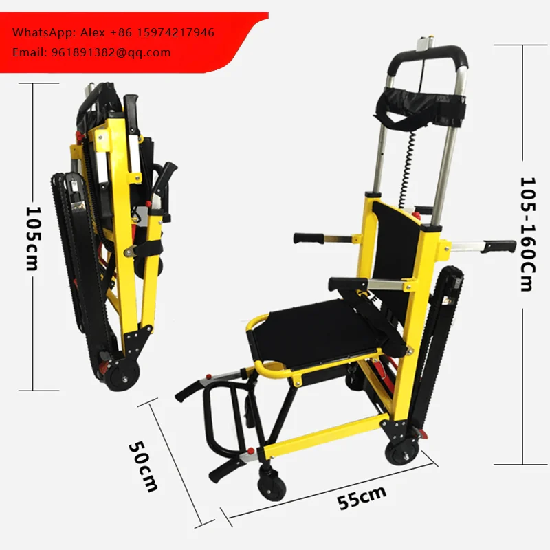

Electric Foldable For Elderly And Handicap Galileo Stair Climbing Wheelchair