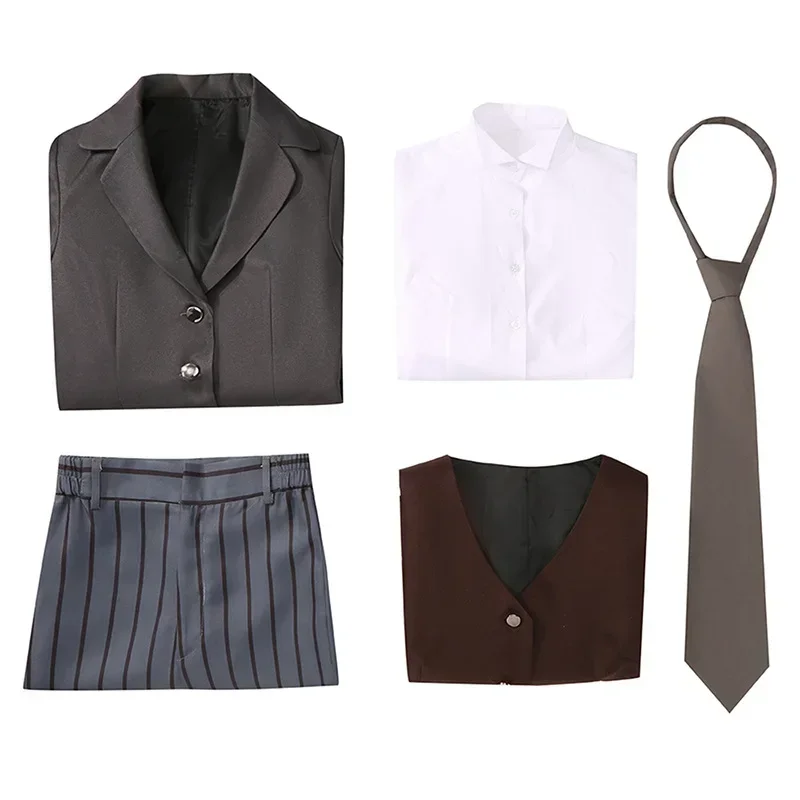 Película Tim Victor Van Dort Cosplay ropa de Halloween disfraz de novia cadáver Burton hombres uniforme de fantasma traje abrigo camisa chaleco pantalones corbata