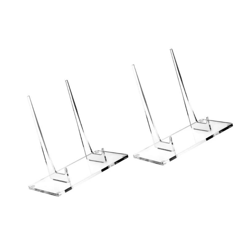  Book Decorative Holders Display Holders Acrylic Easel Display Stand for Photos