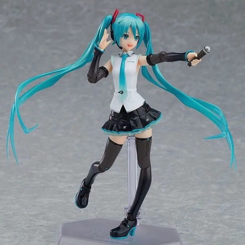 In magazzino Original Max Factory Figma 394 Hatsune Miku VOCALOID V4X collezione autentica modello personaggio Action Toy