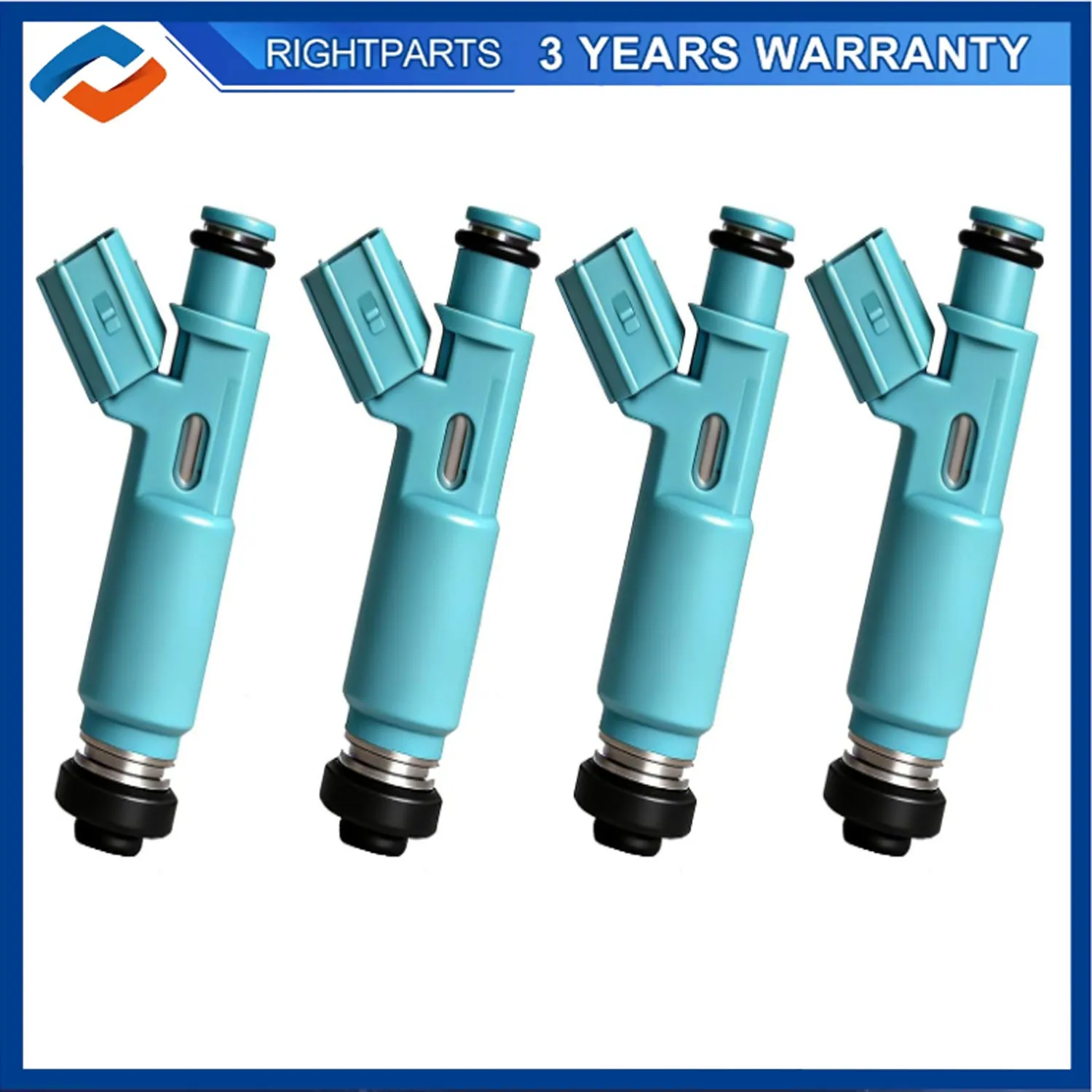 

4pcs Fuel Injectors 23250-28020 For Toyota Camry RAV4 Solara Highlander 2.4L 2001 2002 2003 23250-28050 2325028020 2325028050