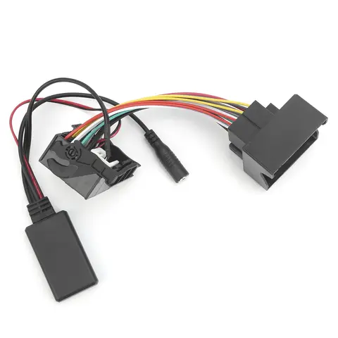 Bil Bluetooth 5.0 AUX-adapter med mikrofonkabel 150 cm Plug and Play-ljudmodul för BMW E60 E63 E64 E65 E66 E87 E88 12 best sales BMW Technic - №2