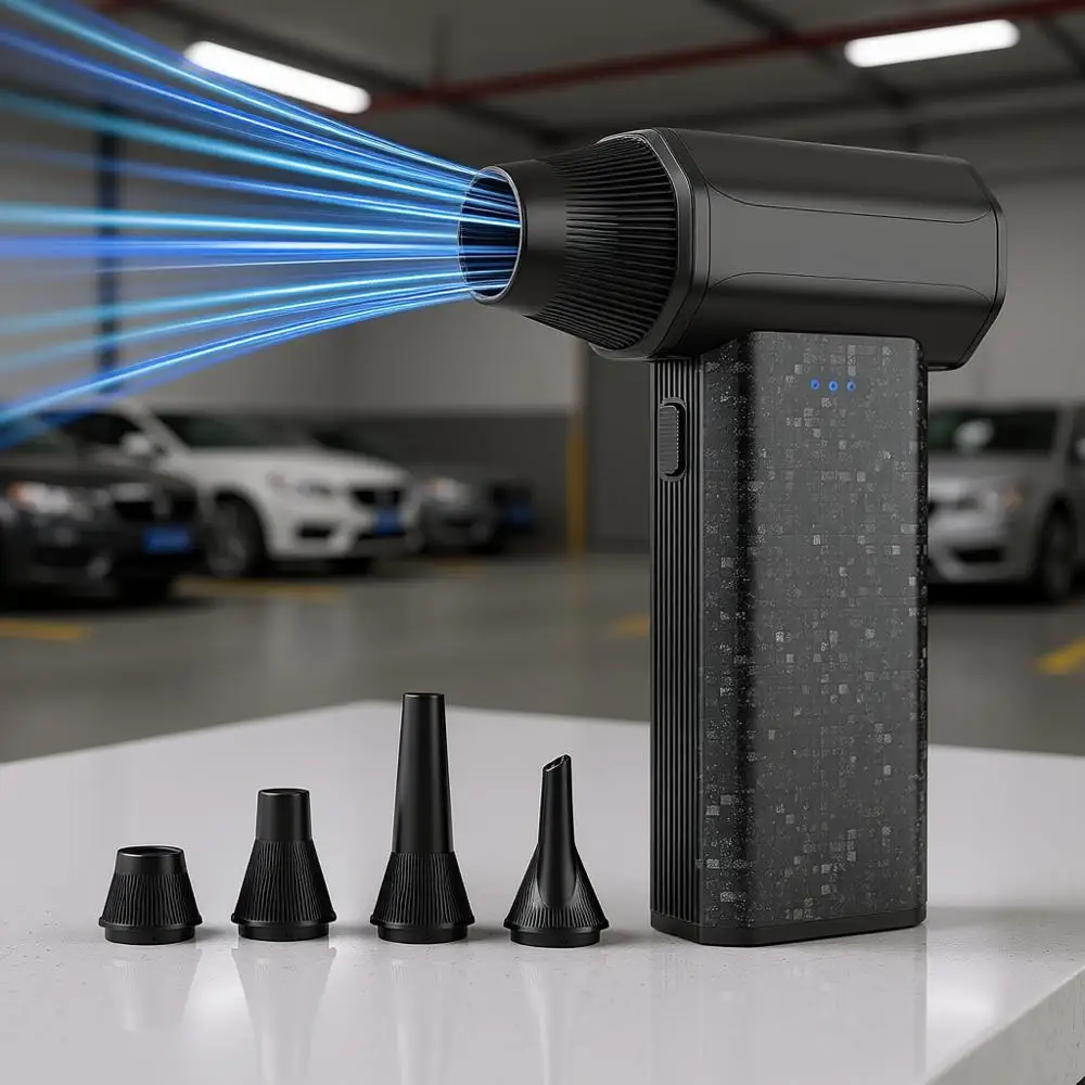 

Мощный электрический воздуходув 150000 об/мин, 3-скоростной регулируемый мини-воздуходув для компьютера, клавиатуры, улицы, дома и автомобиля