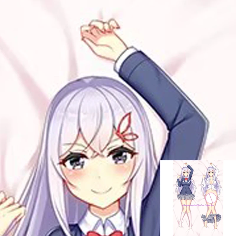 

Dakimakura Anime Pillow Cover Genshin Impact Ganyu Double Sided Life-size Body Decoration