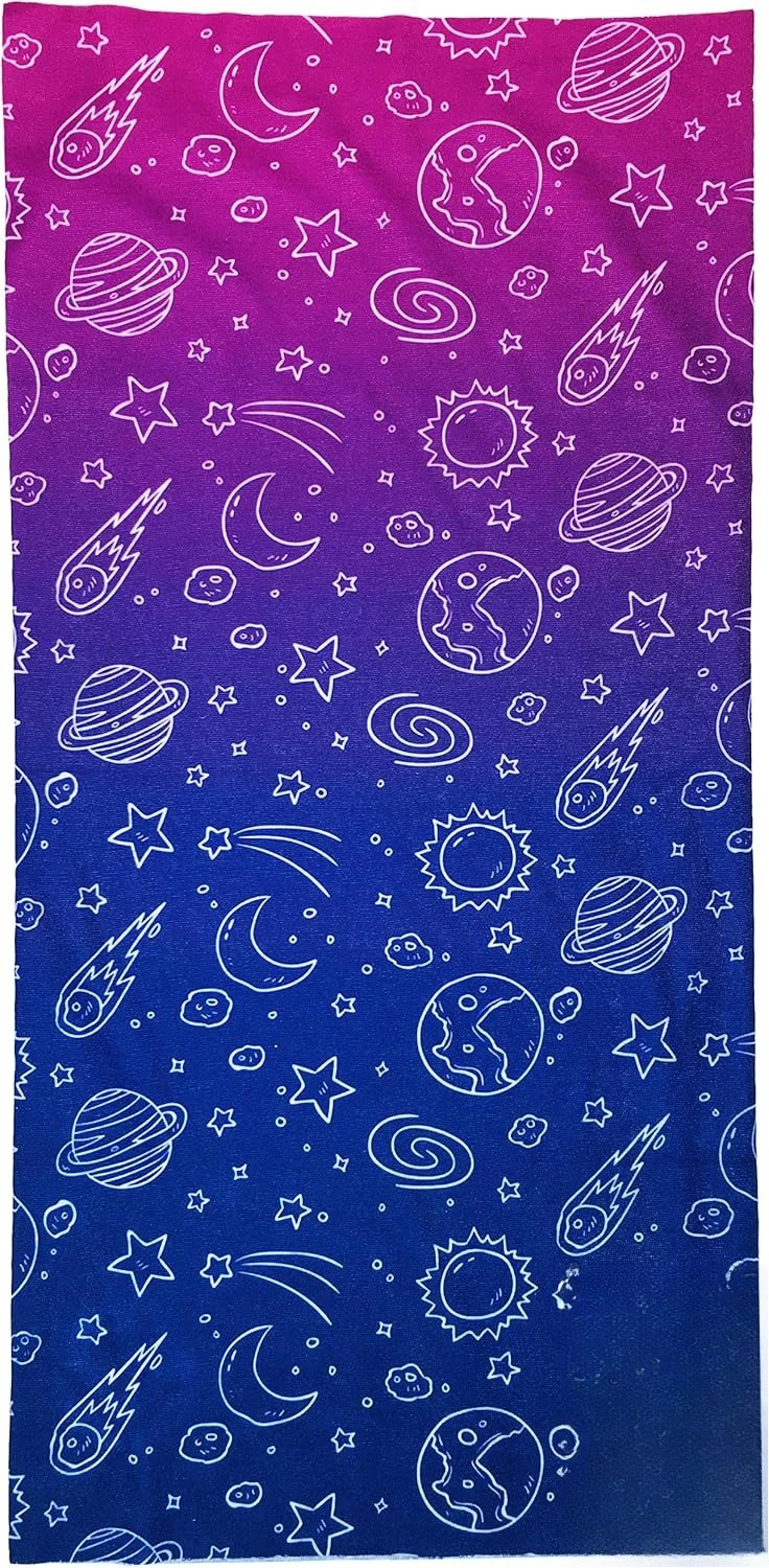 Maschera per il viso Bandana Buff senza cuciture, stile leggero multiuso e protezione per fasce da corsa per motociclisti, ciclismo