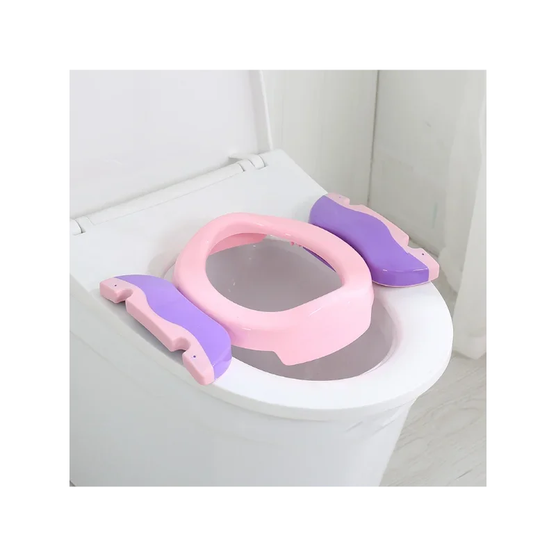 New Portable Baby Infant Chamber Pots Foldaway Toilet Training Seat Travel Potty Rings with Urine Bag for Kids Portable Toilet