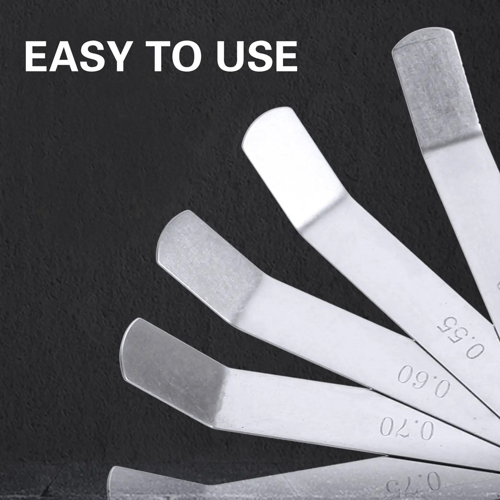 

Набор из 2 высокоточных щупов из пружинной стали для точного измерения толщины и ширины зазоров при обработке деталей