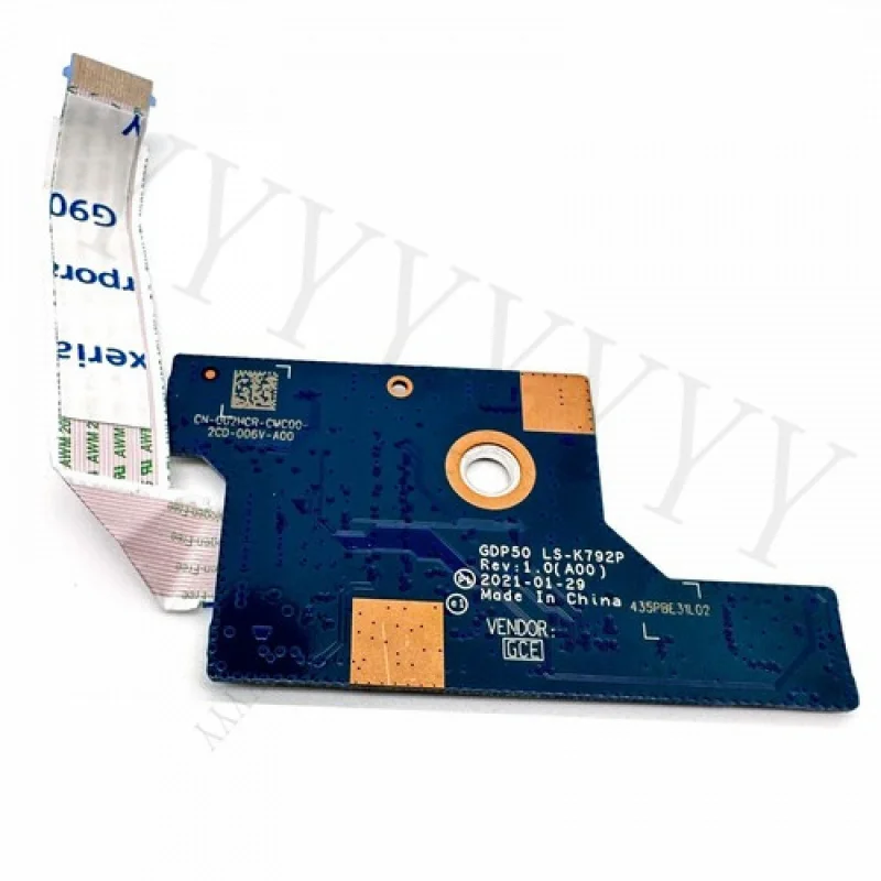 

Y + G2HCR Новая плата адаптера клавиатуры GDP50 LS-K792P для Dell Alienware M15 R5 R6