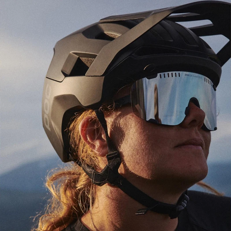 POC Devour Photochromatische Fahrradbrille Rennradbrille Winddicht UV400, MTB Anti-Fog-Brille mit Nasenpolster – Detail 7